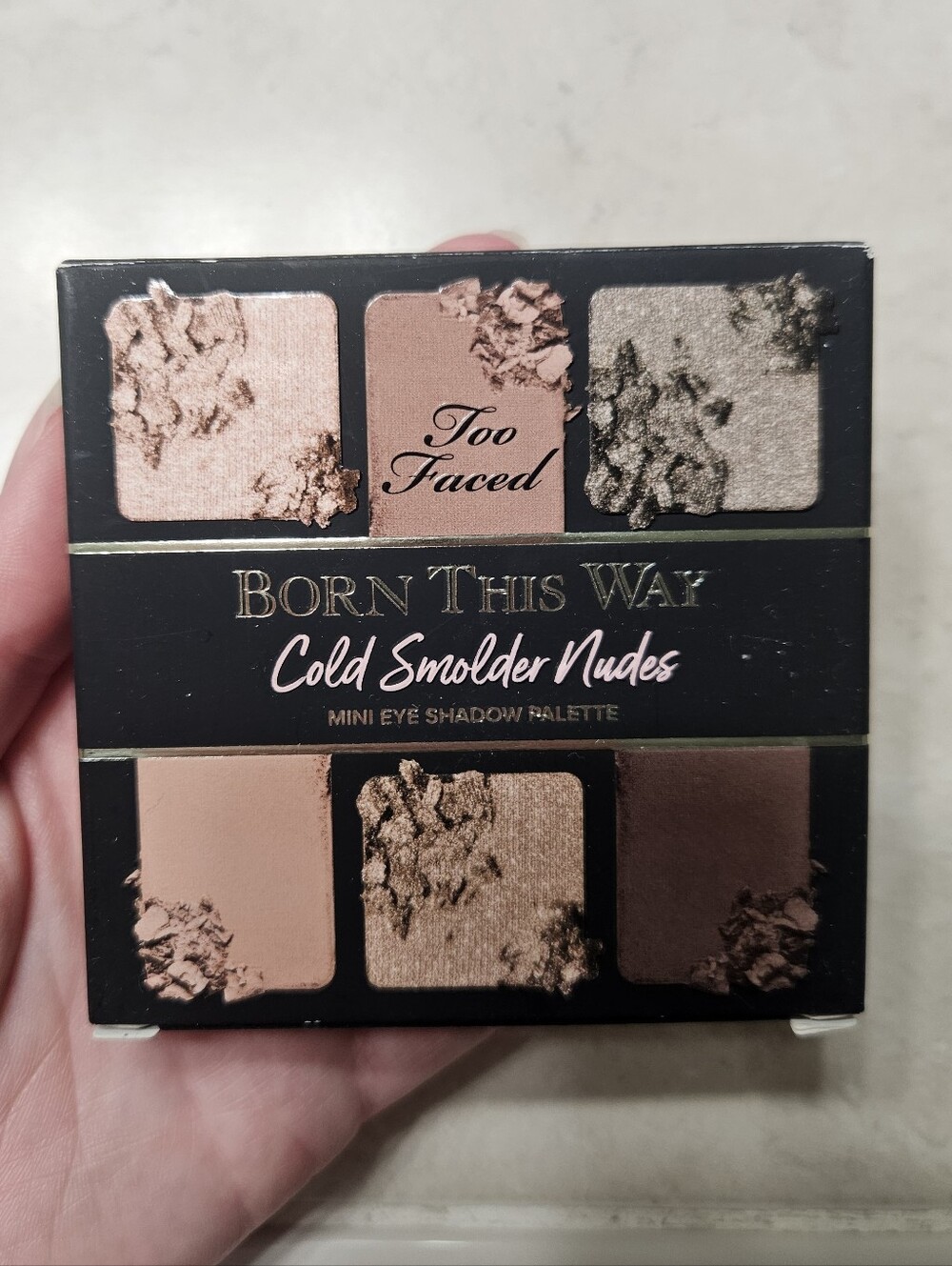 NWT Too Faced Born This Way Cold Smolder Eyeshadow Palette